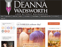 Tablet Screenshot of deannawadsworth.com